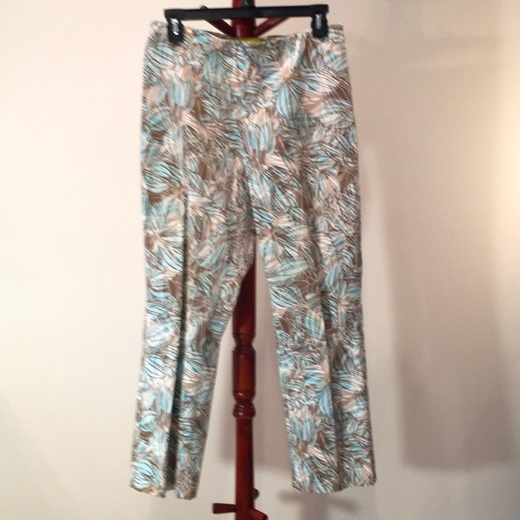 Sigrid Olsen Fun Print Pants - Picture 1 of 5
